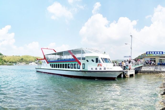 静岡県浜松市にある「浜名湖遊覧船」の奥浜名丸