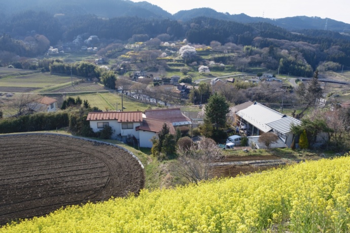 塙町の里山風景