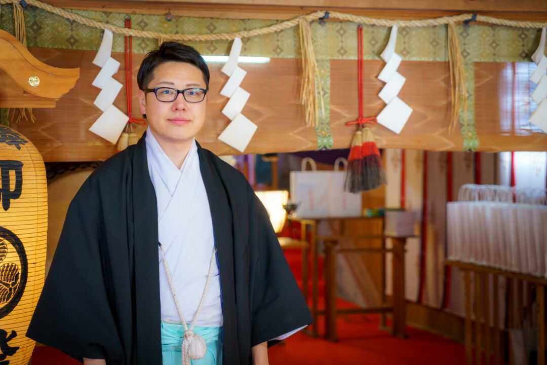 土津神社の禰宜