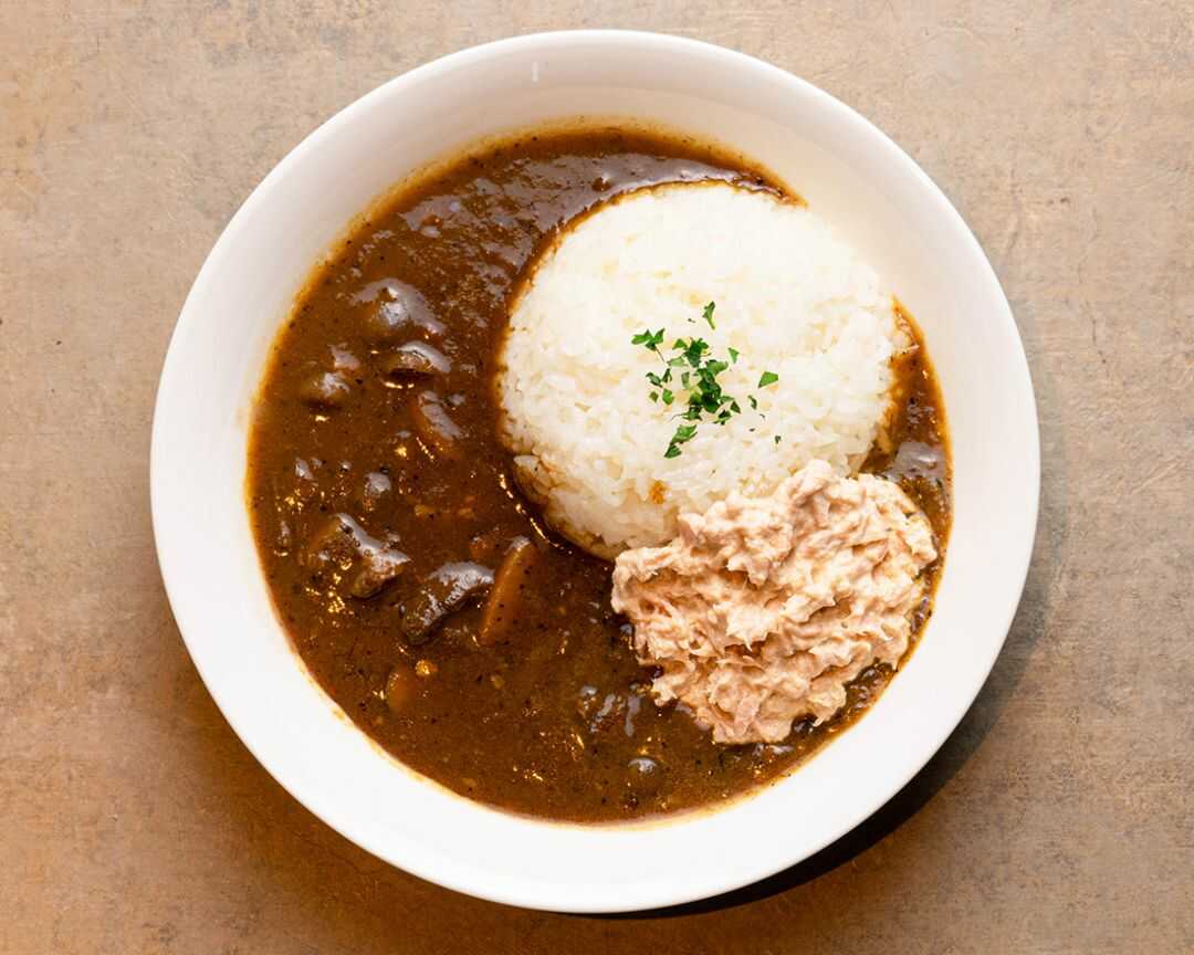 ハワイ カウコーヒーのツナマヨカレー