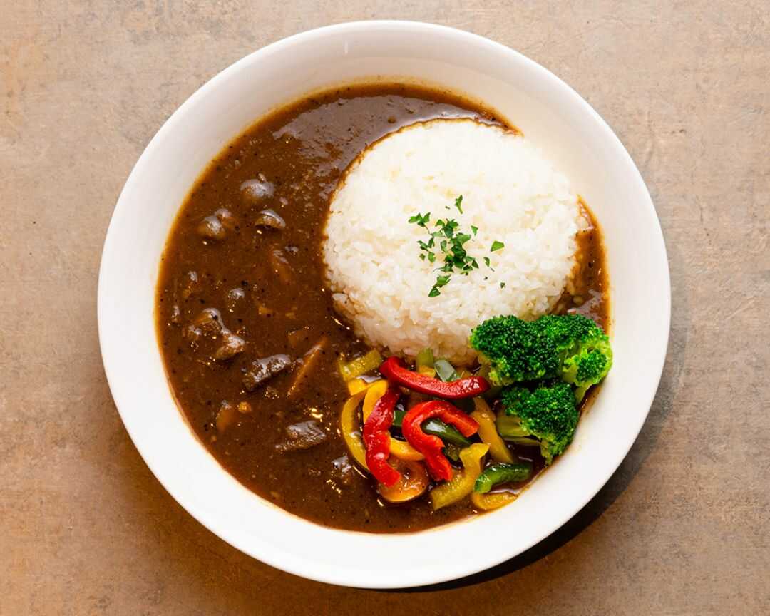 ハワイ カウコーヒーのオリジナルカレー野菜トッピング