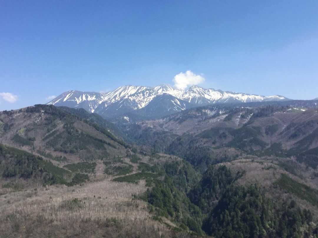 飛騨小坂ふれあいの森キャンプ場からほど近くの御嶽山