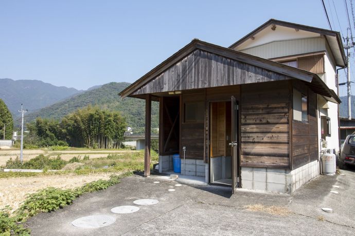 日高村の宮ノ谷お試し滞在住宅の外観