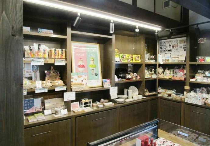 山形県東根市の「東の杜」にある「杜のCAFE」で買えるお土産品