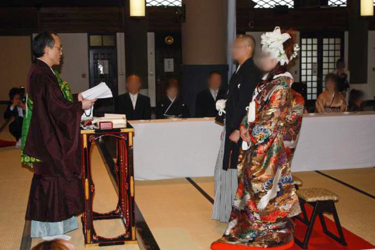 東本願寺の仏前結婚式