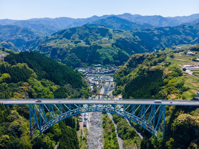 宮崎県日之影町の青雲橋