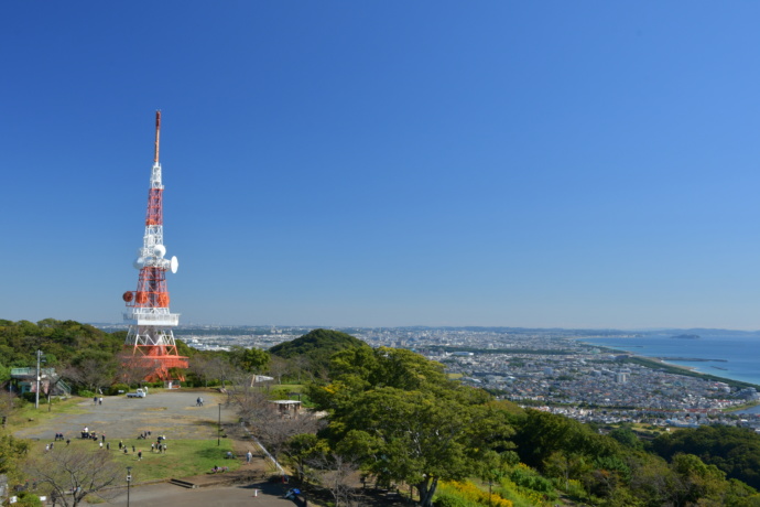 湘南平の風景