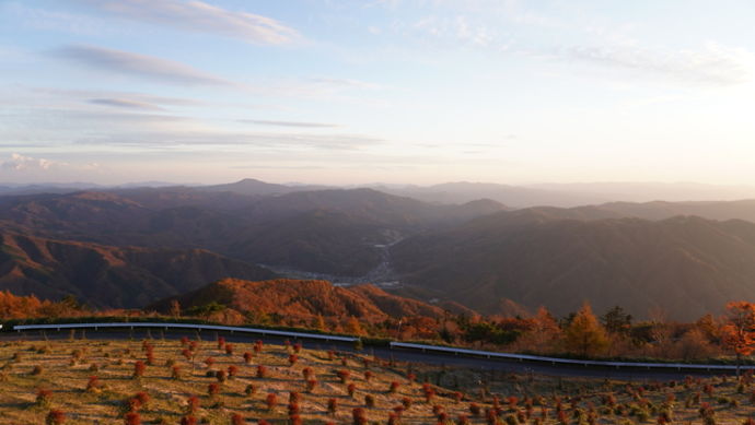 夕方の高嶺山