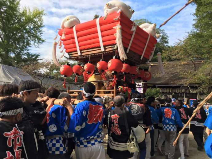 廣瀬大社のお祭り