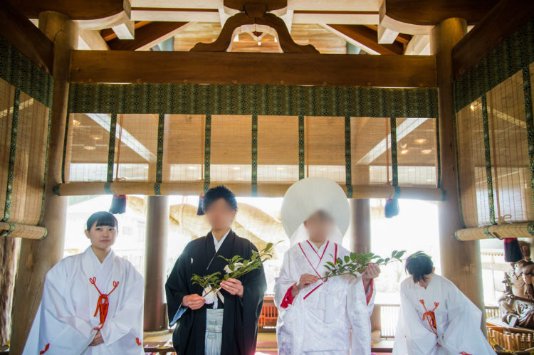 常陸国出雲大社の神前結婚式について