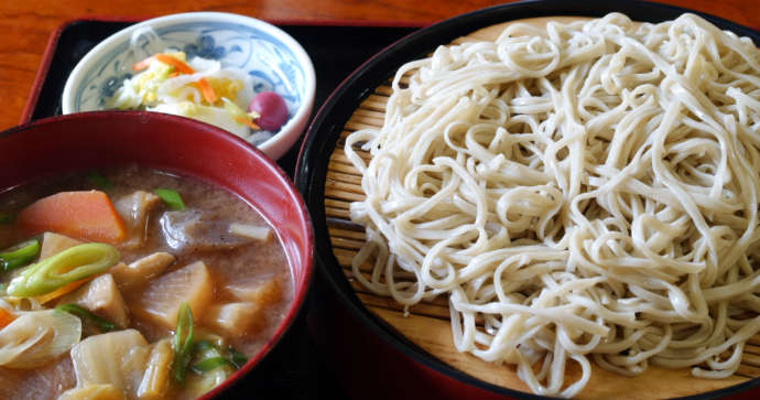 常陸太田市の特産品・常陸秋そば（つけけんちん）