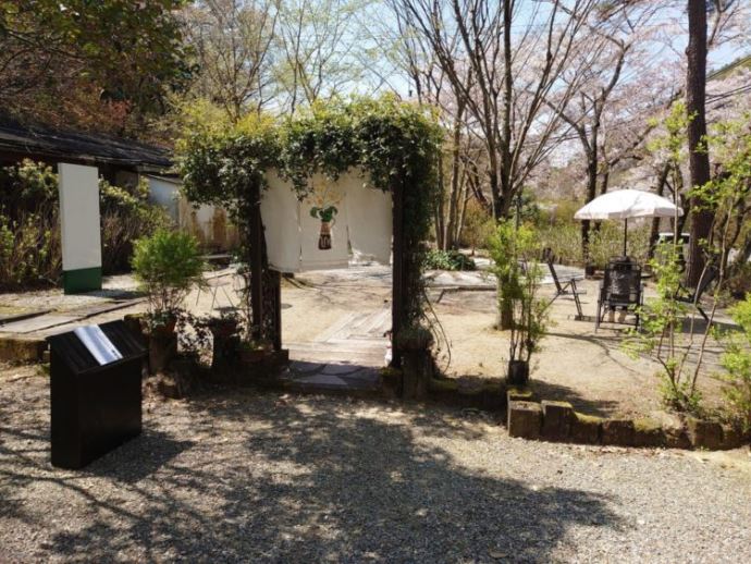 法福寺のお寺カフェ風庵の限定アウトドアカフェ