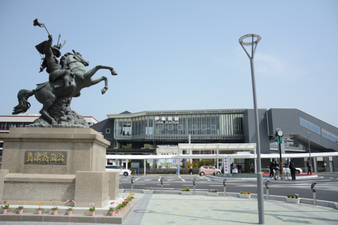 伊集院駅の風景