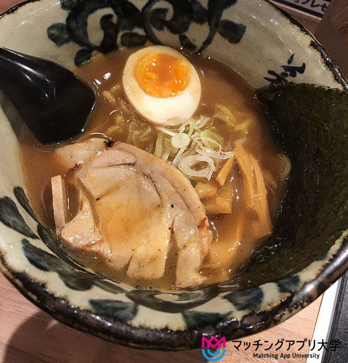 弟子屈ラーメンの醤油ハーフ（680円）