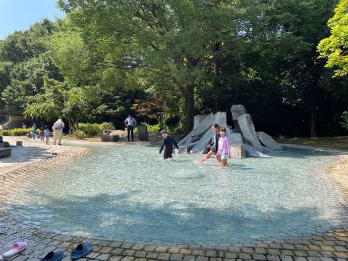 若泉運動公園（せせらぎ広場親水施設）