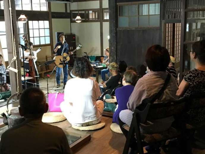 音楽イベントの様子