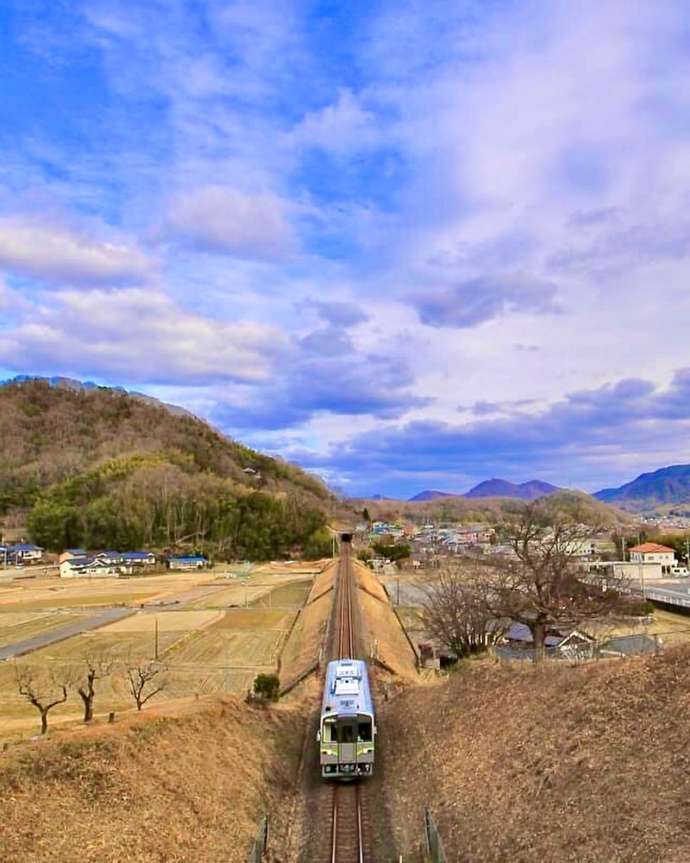 井原鉄道を走る車両