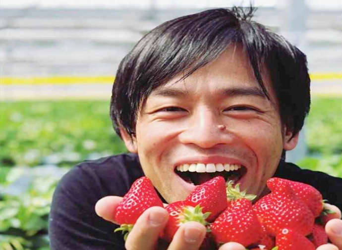 ICHIGO WORLDの社長・岩佐さん
