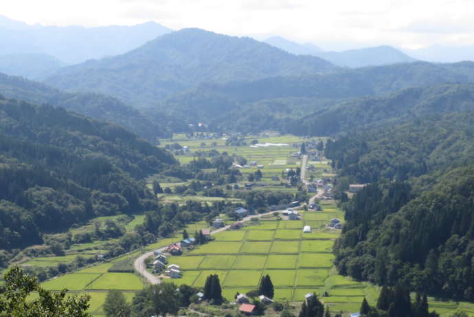 中津川地区の風景