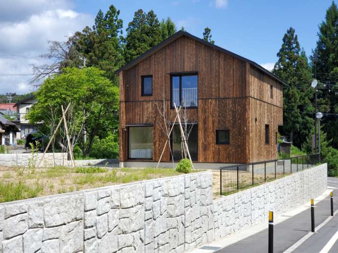 飯豊町のお試し住宅外観