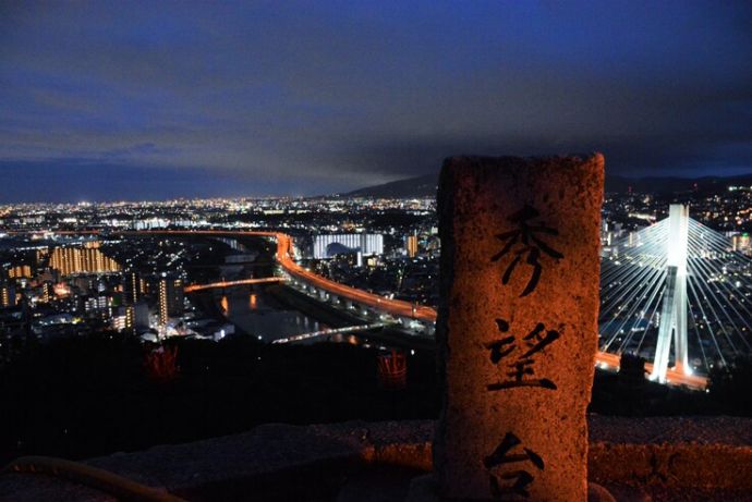 池田市の秀望台から見える夜景