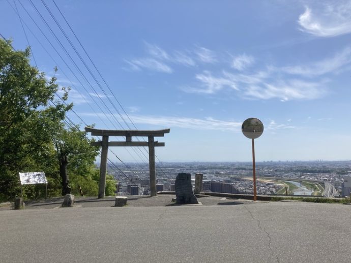 池田市の秀望台周辺の様子