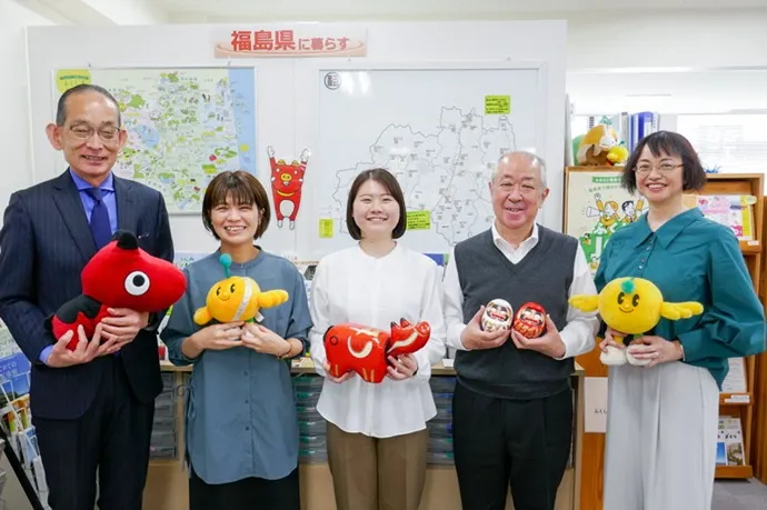 福島県公式移住相談窓口「ふくしまぐらし相談センター」のスタッフの方々