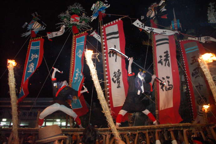 石垣市の豊年祭の様子