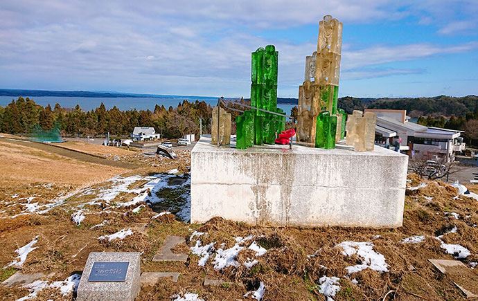 石川県能登島ガラス美術館オブジェ