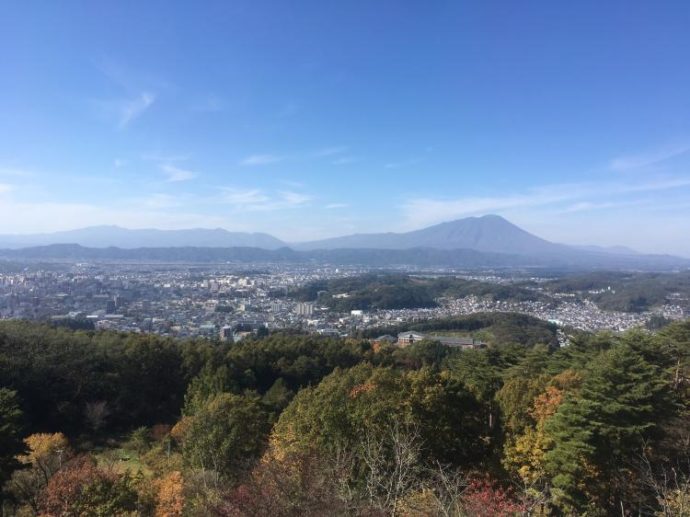 岩山展望台から見える景色