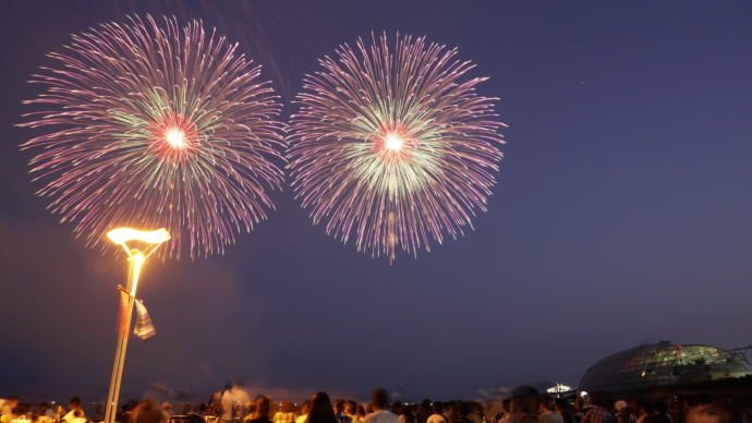 いわき市のいわき花火大会」