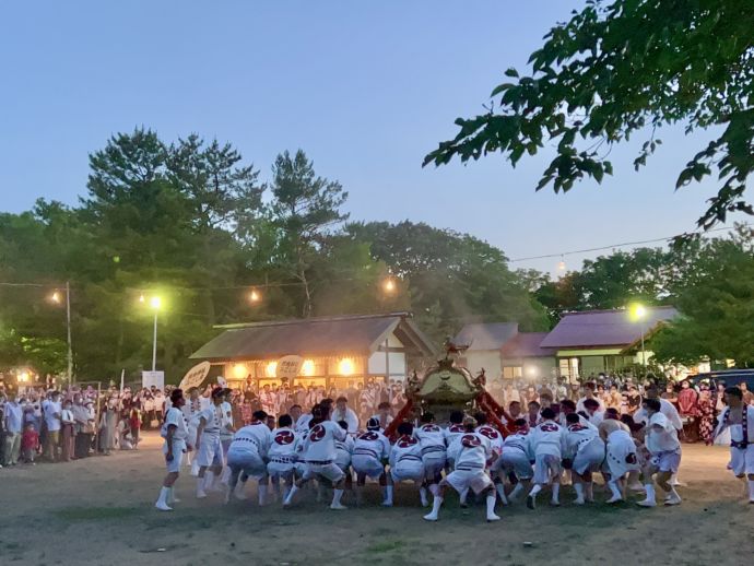 岩内神社例大祭の様子