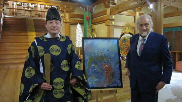 香川県高松市の石清尾八幡宮の権禰宜である香西さん