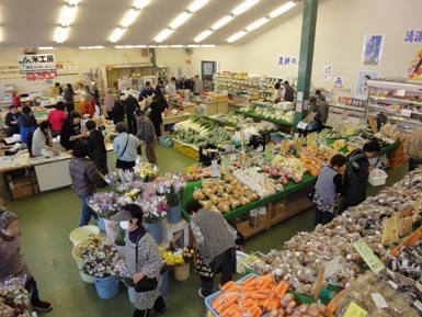 グリーンスパいすみの店内の様子