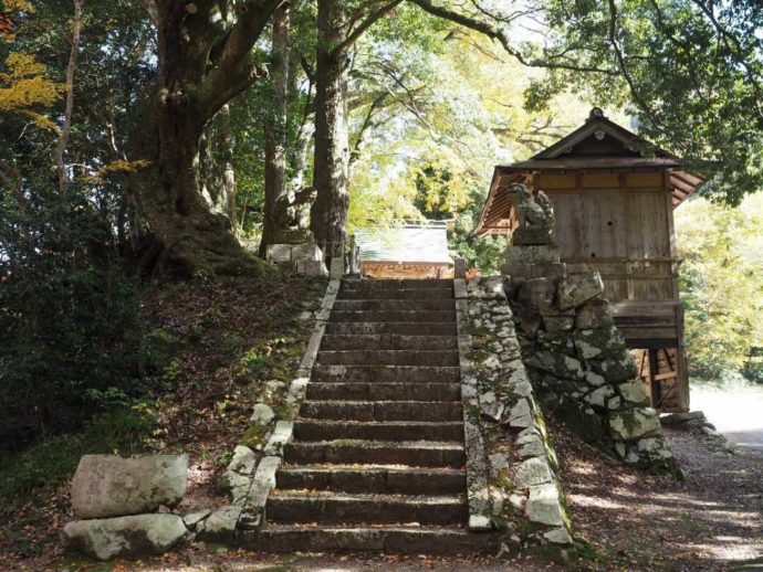 可部屋集成館の鎮守神社