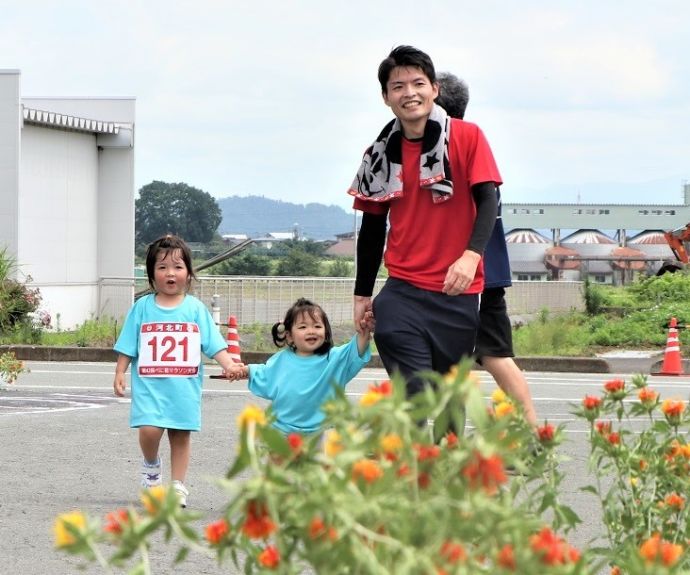 山形県河北町のべに花マラソン大会