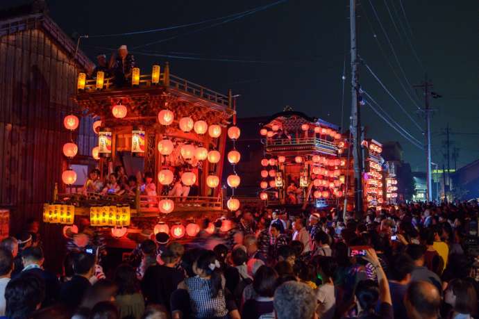 関宿祗園夏まつりの様子