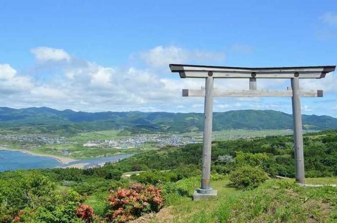 上ノ国町の夷王山頂上