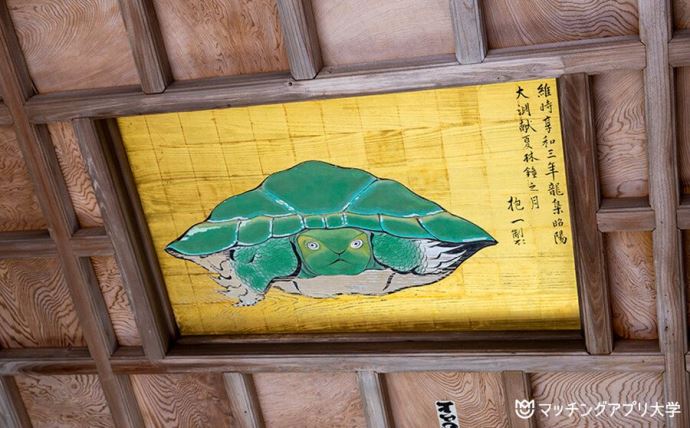 江ノ島神社・八方睨みの亀