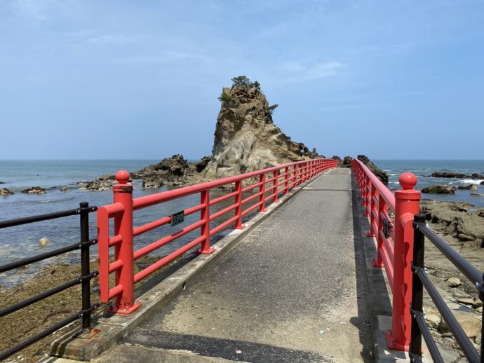 いわき市の「波立海岸 弁天島」