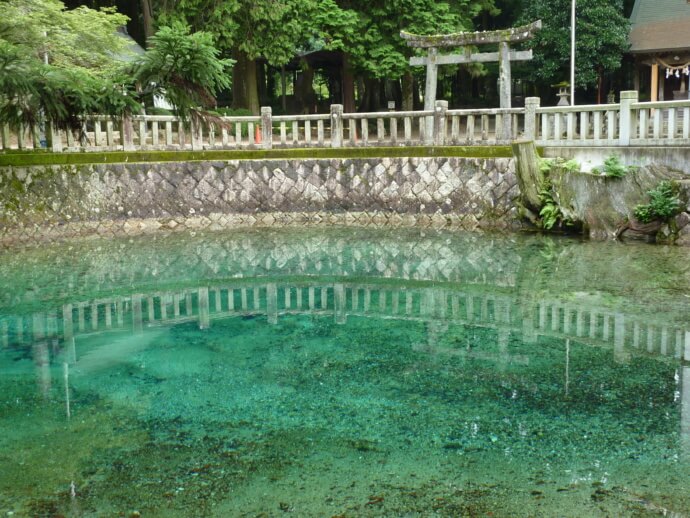 美祢市の別府弁天池