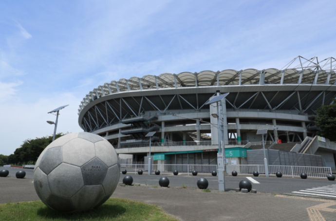 鹿嶋市の茨城県立カシマサッカースタジアム