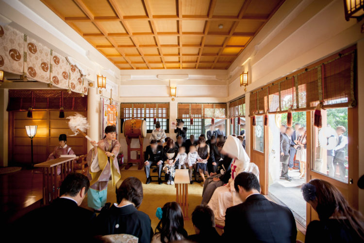 香取神社の神前結婚式の流れ