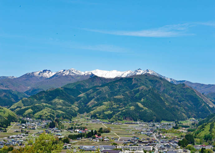 川場村から見える武尊山