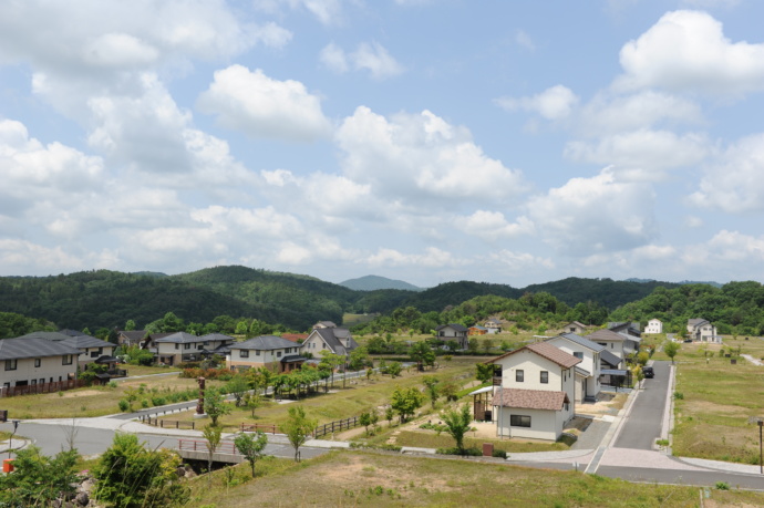 吉備高原都市の風景