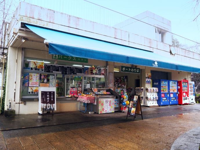 井の頭公園のボート場