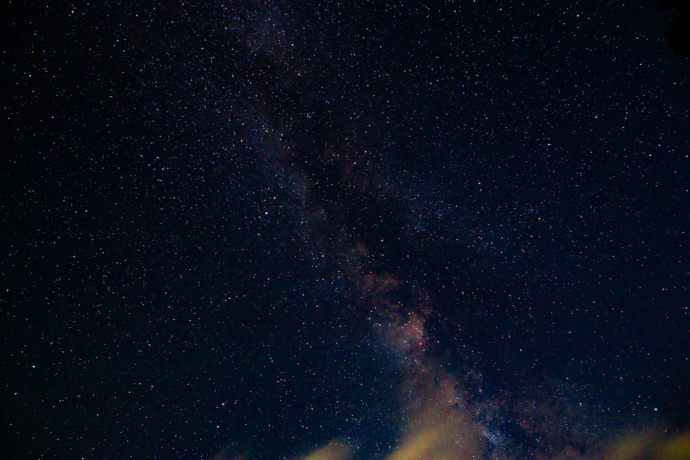 みさと天文台から見た星空