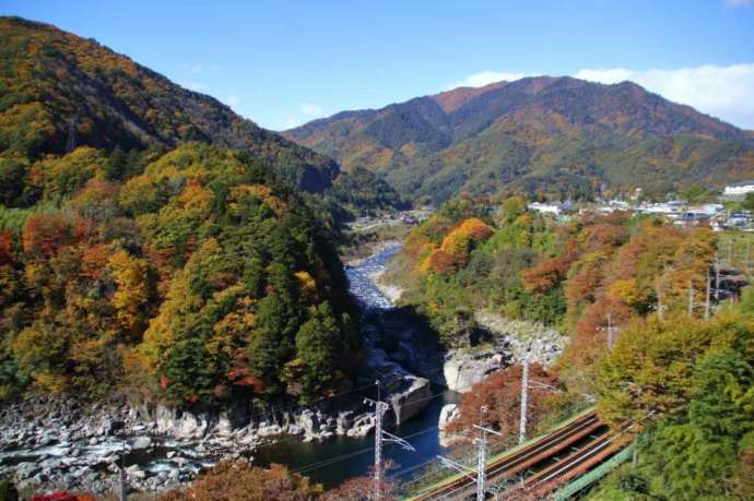 ねざめ亭テラスから見た景色