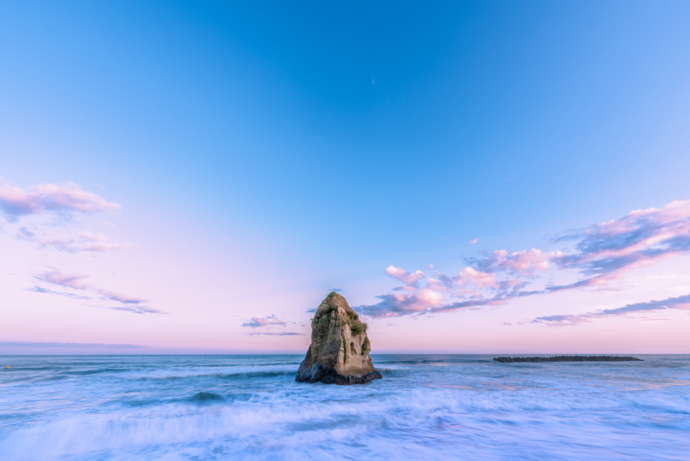 二ツ島の風景