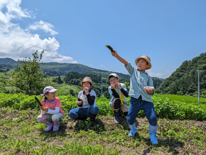 北塩原村の子どもたち